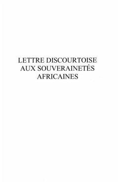 Cover Lettre discourtoise aux souverainetes af (eBook, PDF)