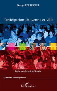 Cover Participation citoyenne et ville (eBook, ePUB)