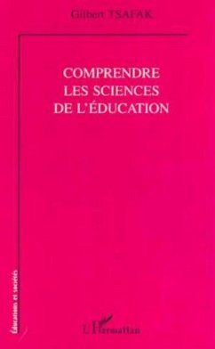 Cover COMPRENDRE LES SCIENCES DE L'EDUCATION (eBook, PDF)