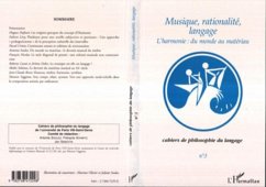 Cover MUSIQUE, RATIONALITE, LANGAGE (eBook, PDF)