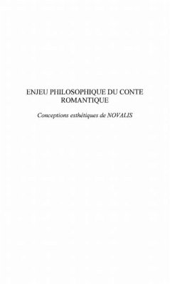 Enjeu philosophique du conte romantique (eBook, PDF)