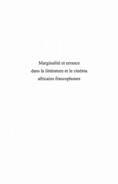 Cover Marginalite et errance dans lalitteratu (eBook, PDF)