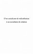 D'un socialisme de redistribution a un... - Bild 1