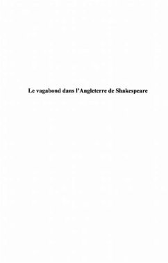 Vagabond dans l'angleterre de shakespeare le (eBook, PDF)