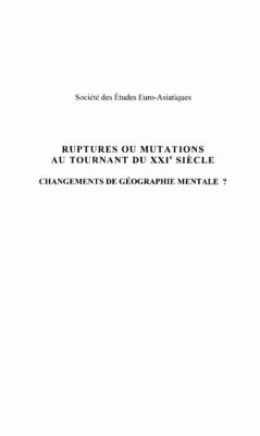 RUPTURES OU MUTATIONS AU TOURNANT DU XXIe SIECLE (eBook, PDF)