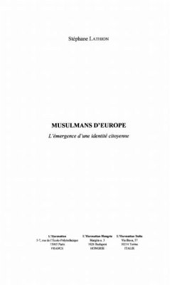Musulmans d'europe l'emergenced'une ind (eBook, PDF)