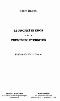 Le prophete eros (eBook, PDF) - Habchi Sobhi