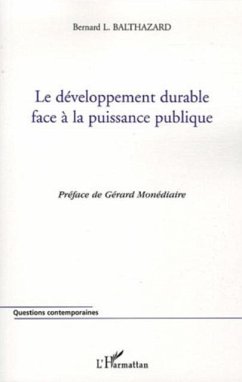 Cover Developpement durable face a la puissanc (eBook, PDF)