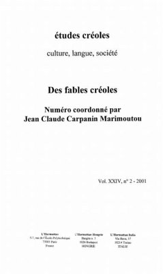 Cover DES FABLES CREOLES (eBook, PDF)