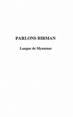 Parlons birman (eBook, PDF)