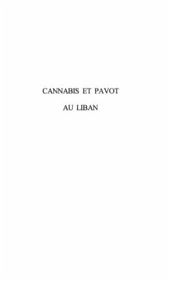 Cover Canabis et pavot au liban (eBook, PDF)