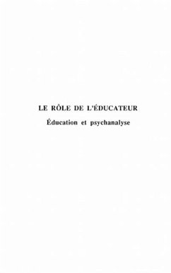 Role de l'educateur le (eBook, PDF)