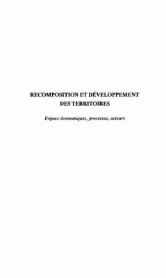 Cover Recomposition et developpementdes territoires (eBook, PDF)