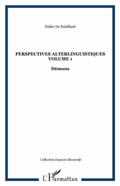 Cover Perspectives alterlinguistiques 1 (eBook, PDF)