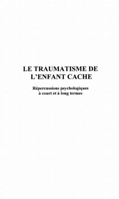 Cover Traumatisme de l'enfance cachele (eBook, PDF)