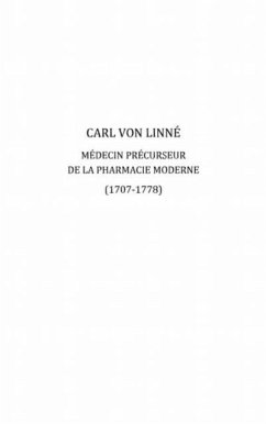 Carl von linne - medecin precurseur de l (eBook, PDF)