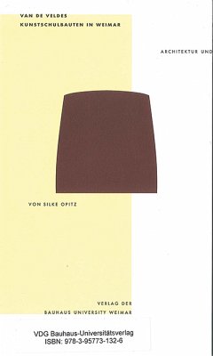 Cover Van de Veldes Kunstschulbauten in Weimar