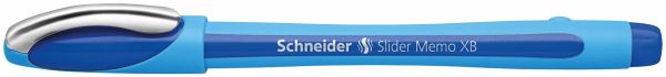 Schneider Kugelschreiber Slider Memo XB, blau