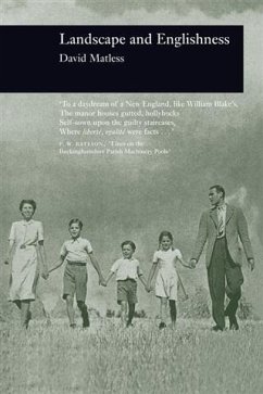 Cover Landscape and Englishness (eBook, ePUB)
