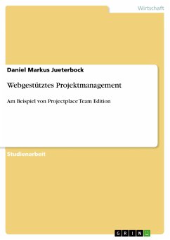 Webgestütztes Projektmanagement (eBook, ePUB) - Jueterbock, Daniel Markus