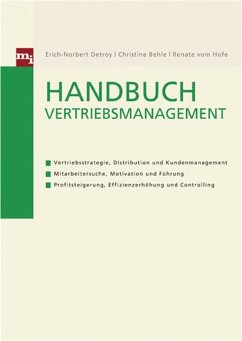 Handbuch Vertriebsmanagement (eBook, ePUB) - Behle, Christine; Detroy, Erich-Norbert; vom Hofe, Renate