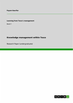 Knowledge management within Tesco (eBook, ePUB) Knowledge management within Tesco (eBook, ePUB)