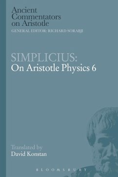 Cover Simplicius: On Aristotle Physics 6 (eBook, PDF)
