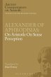 Alexander of Aphrodisias: On Aristotle... - Bild 1