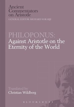 Cover Philoponus: Against Aristotle on the Eternity of the World (eBook, PDF)