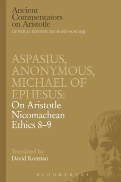 Cover Aspasius, Michael of Ephesus, Anonymous: On Aristotle Nicomachean Ethics 8-9 (eBook, PDF)