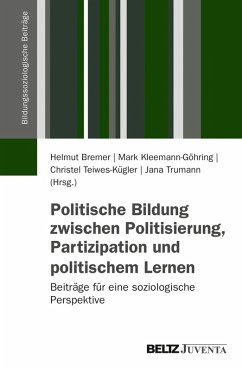 Politische Bildung zwischen Politisierung, Partizipation und politischem Lernen (eBook, PDF)