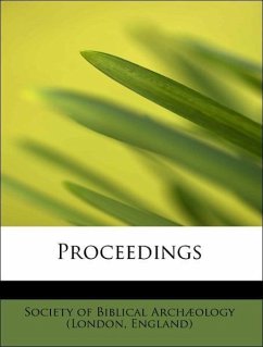 Proceedings - Society of Biblical Archæology (London, England)