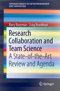 Research Collaboration and Team Science - Bozeman, Barry;Boardman, Craig