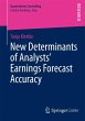New Determinants of Analysts' Earnings... - Bild 1