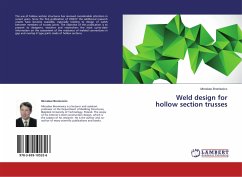 Weld design for hollow section trusses