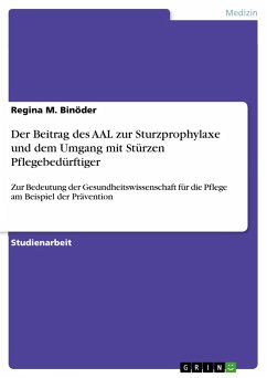 Der Beitrag des AAL zur Sturzprophylaxe und dem Umgang mit Stürzen Pflegebedürftiger