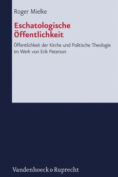 Cover Eschatologische Öffentlichkeit (eBook, PDF)