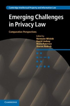 Emerging Challenges in Privacy Law (eBook, PDF)