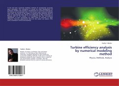 Turbine efficiency analysis by numerical modeling method