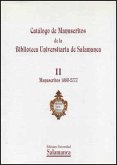 Catálogo de manuscritos de la Biblioteca Universitaria de Salamanca. II. Manuscritos 1680-2777