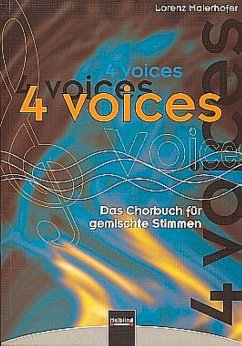 Cover 4 Voices - Das Chorbuch für gem Chor a cappella Partitur