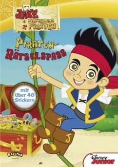 Cover Disney Jake und die Nimmerland Piraten - Piraten-Rätselspaß