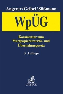 Cover Wertpapiererwerbs- und Übernahmegesetz (WpÜG), Kommentar