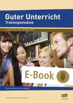 Guter Unterricht: Trainingsmodule (eBook, PDF) - Petersen, Susanne; Unruh, Thomas