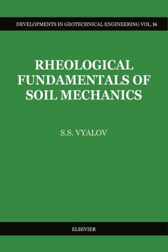 Rheological Fundamentals of Soil Mechanics (eBook, PDF) - Vyalov, S. S.