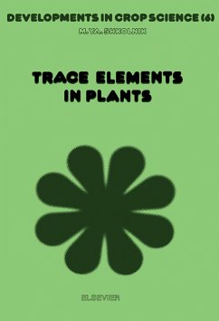 Cover Trace Elements in Plants (eBook, PDF)