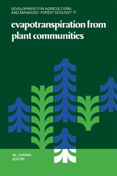Cover Evapotranspiration from Plant Communities (eBook, PDF)