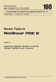 Recent Topics in Nonlinear PDE IV (eBook, PDF)