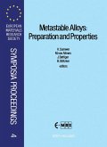 Metastable Alloys: Preparation and Properties (eBook, PDF)