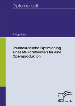Raumakustische Optimierung eines Musicaltheaters für eine Opernproduktion (eBook, PDF) - Polzin, Philipp